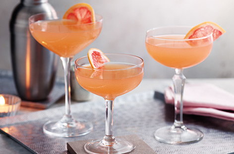 Whether you're planning a romantic night in with your loved one or a fun-filled evening with all of your best friends, this pretty rose cocktail will definitely kick off your Valentine's Day in style