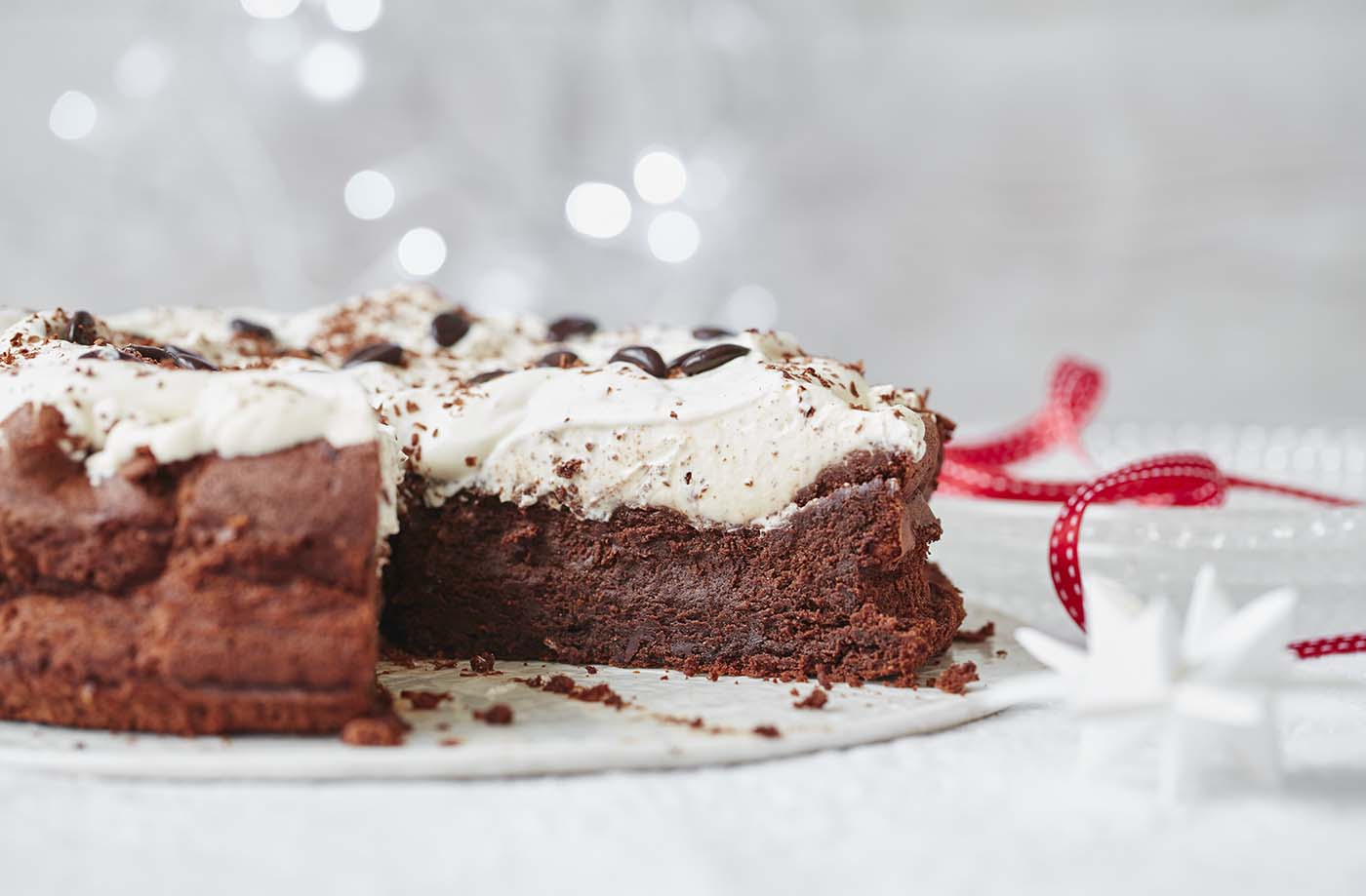 Gluten-free chocolate and coffee cake recipe